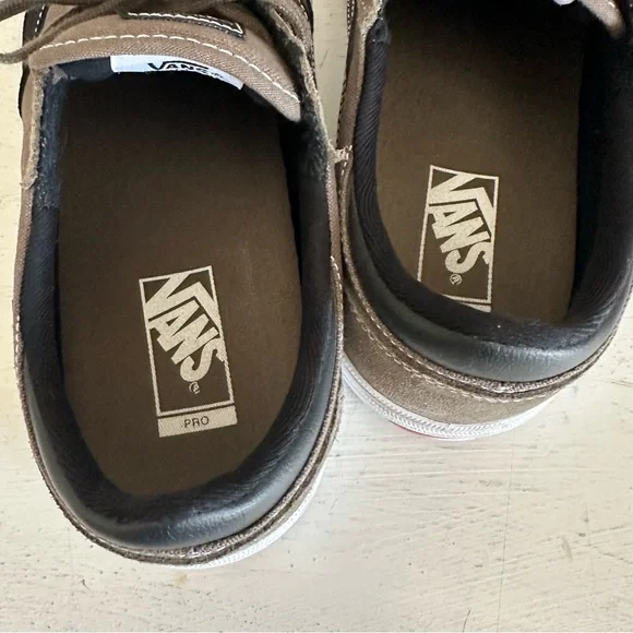 Gilbert Crockett Size 10.5 Vans Olive Army Green and Black - Picture 5 of 9